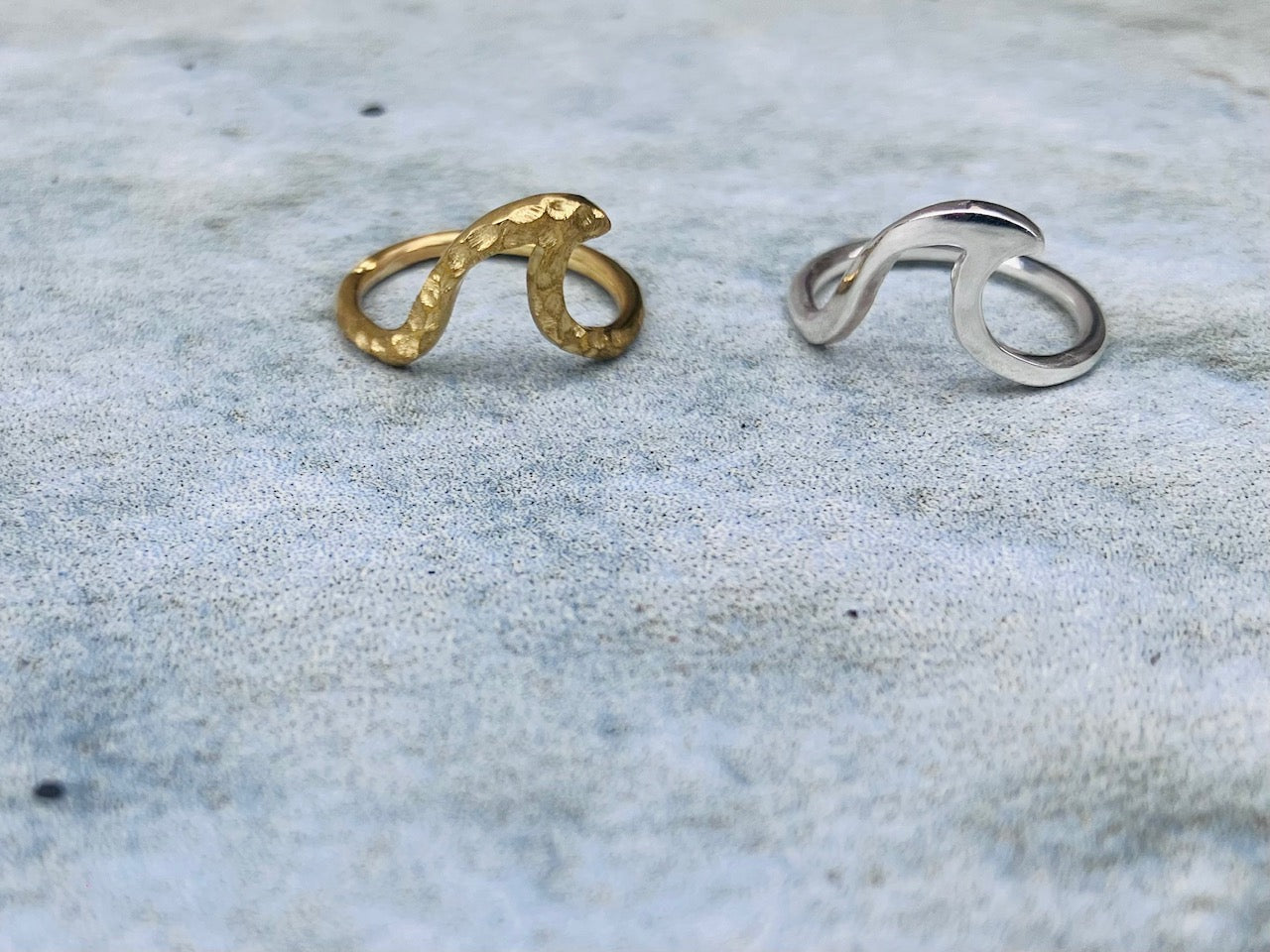 Nazaré Surge Ring — Carry the Ocean Within