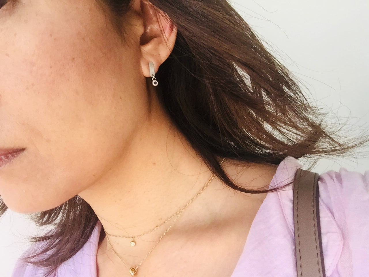 シルバー925・K18ゴールド・エメラルド・ルビー・サファイア・ターコイズ・12種類の揺れる天然石・誕生石ピアス