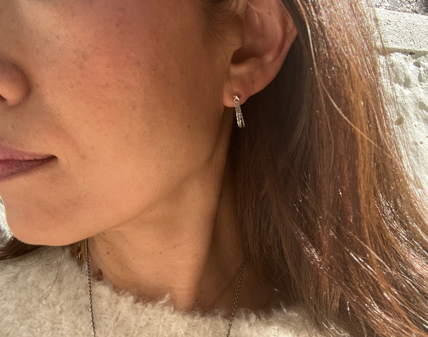 Sterling Silver925 Shooting Star Stud Earring For Pierced Ear Men & Women 流れ星☆彡・ユニセックス・シルバー・スター・星・☆★ピアス