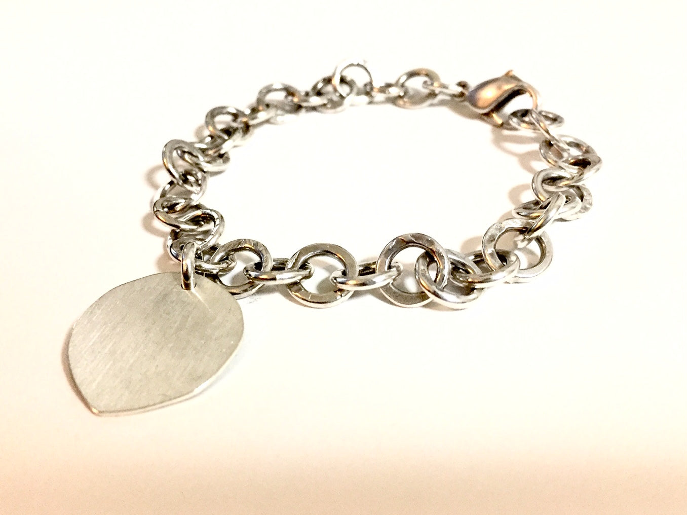 Silver925 Unique Coin/Round/Medallion Charm & Circle Link Chain Bracelet / Cuff For Men & Women ユニセックス・コインモチーフ・シルバーチェーンブレスレット・ハードウェア