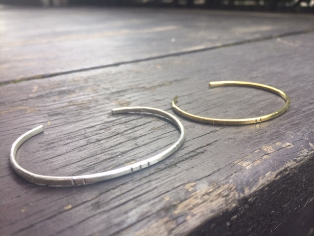 Sterling Silver925 / Brass Egypt Bangle For Men & Women ユニ 