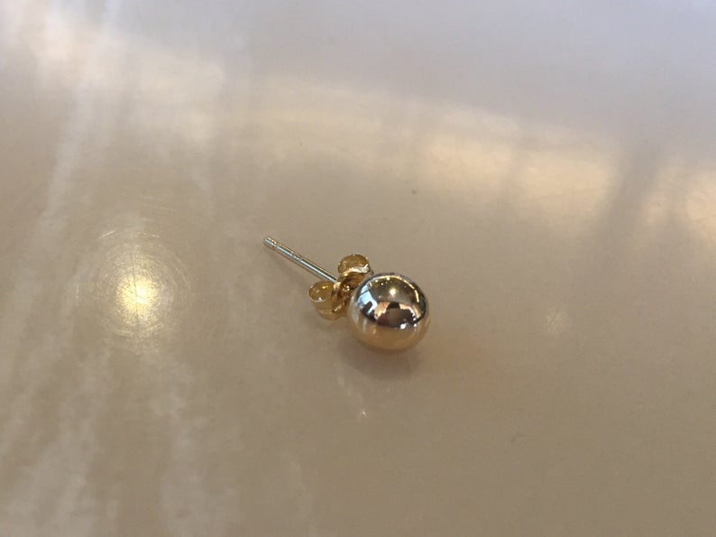 【Ameri VINTAGE】SPHERE EARRING イヤリング ゴールドイヤリング